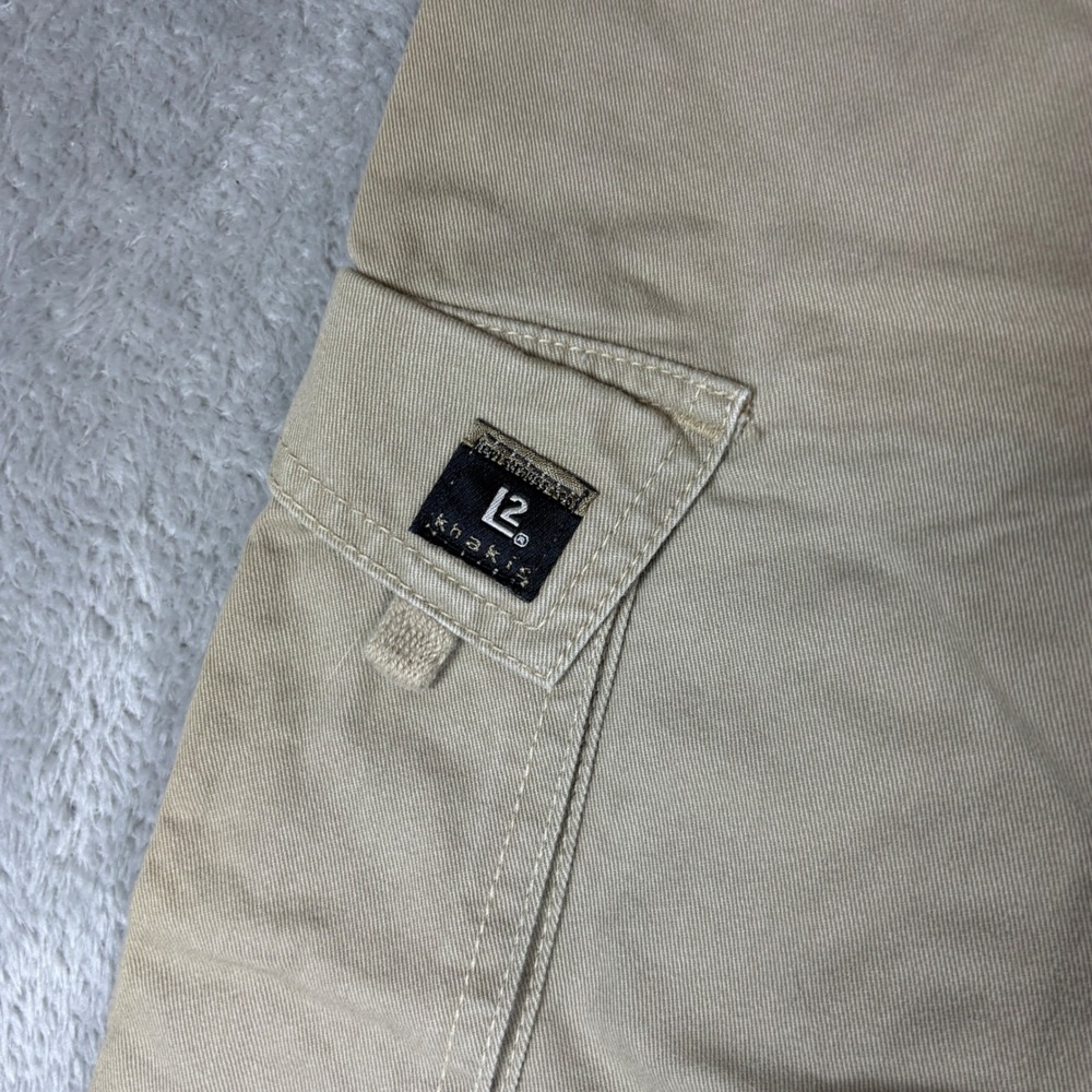 Levi's Cargo Pants Men XL (Fits 38x30) L2 Khakis Loose Wide Leg Tan Khaki - Picture 3 of 11